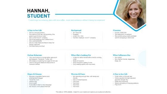 Target Market Segmentation Hannah Student Ppt PowerPoint Presentation Infographic Template Rules PDF Target Market Segmentation Hannah Student Ppt PowerPoint Presentation Infographic Template Rules PDF