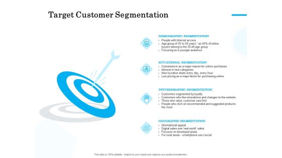 Target Market Segmentation Target Customer Segmentation Ppt PowerPoint Presentation Pictures Grid PDF