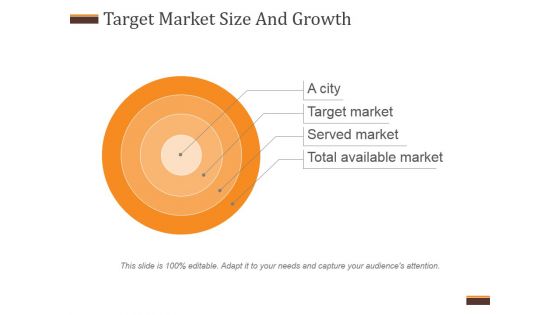 Target Market Size And Growth Template 1 Ppt PowerPoint Presentation Diagrams