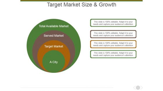 Target Market Size And Growth Template 1 Ppt PowerPoint Presentation Icon Sample