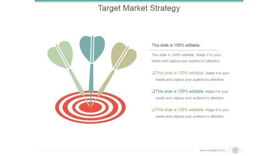 Target Market Strategy Ppt PowerPoint Presentation Inspiration