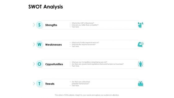 Target Market Strategy SWOT Analysis Ppt Show Demonstration PDF