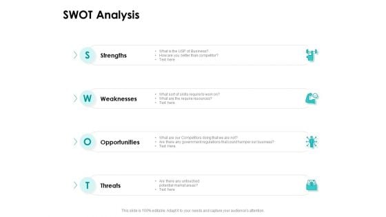 Target Market Strategy SWOT Analysis Ppt Show Demonstration PDF