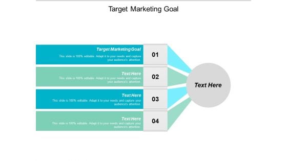 Target Marketing Goal Ppt PowerPoint Presentation File Master Slide Cpb