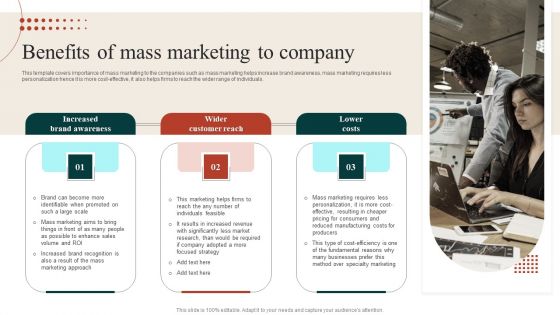 Target Marketing Techniques Benefits Of Mass Marketing To Company Download PDF