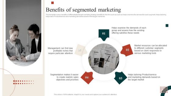 Target Marketing Techniques Benefits Of Segmented Marketing Introduction PDF