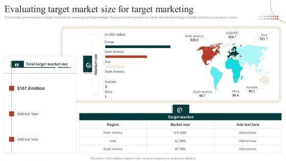 Target Marketing Techniques Evaluating Target Market Size For Target Marketing Mockup PDF Target Marketing Techniques Evaluating Target Market Size For Target Marketing Mockup PDF