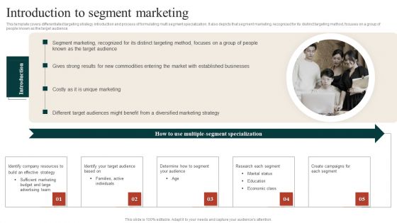 Target Marketing Techniques Introduction To Segment Marketing Microsoft PDF