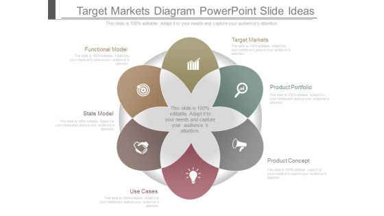 Target Markets Diagram Powerpoint Slide Ideas