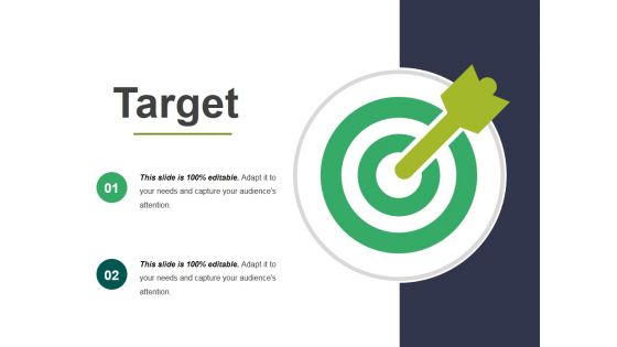 Target Ppt PowerPoint Presentation Icon Master Slide