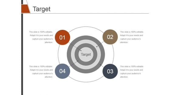 Target Ppt PowerPoint Presentation Infographics Visual Aids