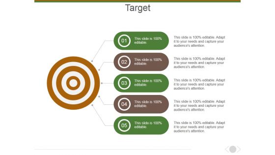 Target Ppt PowerPoint Presentation Layouts Design Inspiration