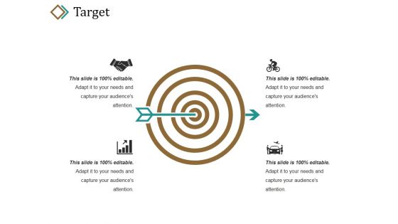 Target Ppt PowerPoint Presentation Pictures Brochure