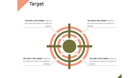 Target Ppt PowerPoint Presentation Visual Aids Summary