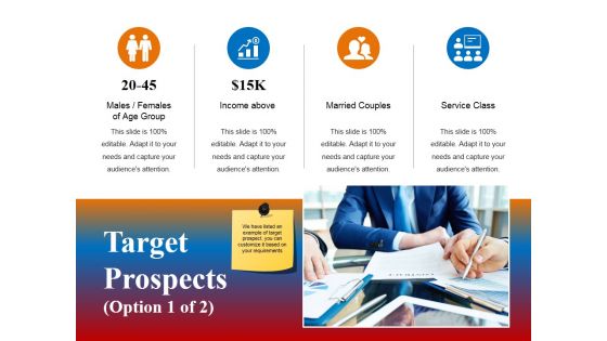 Target Prospects Template 1 Ppt PowerPoint Presentation Outline Model