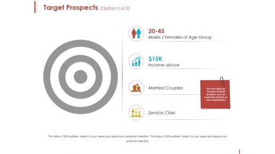 Target Prospects Template 2 Ppt PowerPoint Presentation Slides Templates