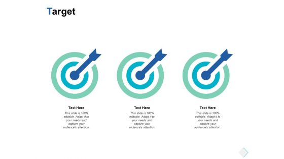 Target Three Arrow Ppt PowerPoint Presentation Gallery Objects