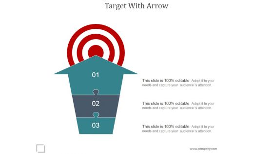 Target With Arrow Ppt PowerPoint Presentation Graphics