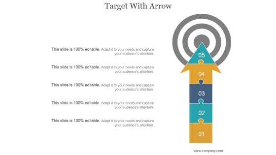 Target With Arrow Ppt PowerPoint Presentation Microsoft