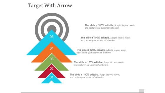 Target With Arrow Ppt PowerPoint Presentation Pictures Slide Download