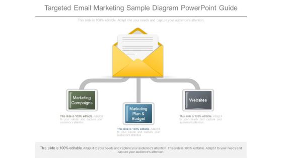 Targeted Email Marketing Sample Diagram Powerpoint Guide