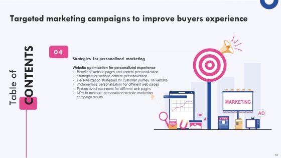 Targeted Marketing Campaigns To Improve Buyers Experience Ppt PowerPoint Presentation Complete Deck With Slides