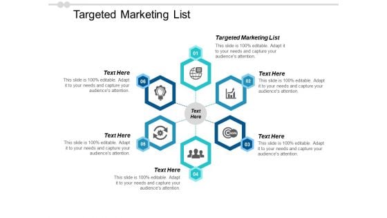 Targeted Marketing List Ppt PowerPoint Presentation Portfolio Deck Cpb