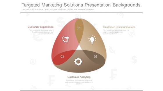 Targeted Marketing Solutions Presentation Backgrounds