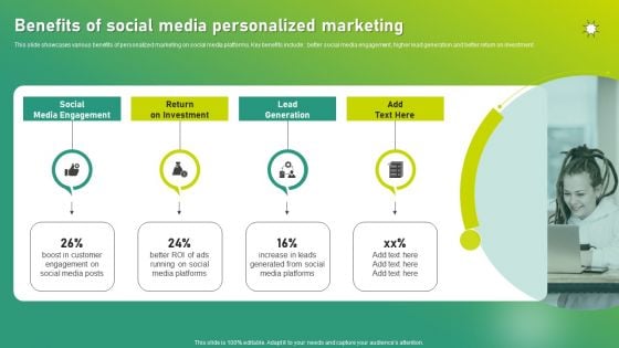 Targeted Marketing Strategic Plan For Audience Engagement Benefits Of Social Media Personalized Marketing Sample PDF Targeted Marketing Strategic Plan For Audience Engagement Benefits Of Social Media Personalized Marketing Sample PDF