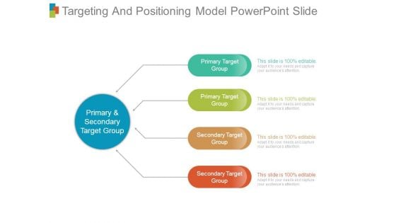 Targeting And Positioning Model Powerpoint Slide