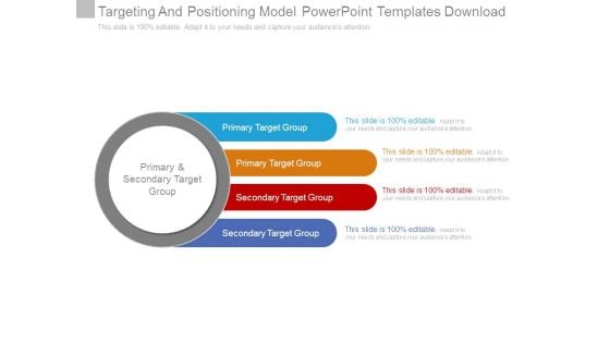 Targeting And Positioning Model Powerpoint Templates Download