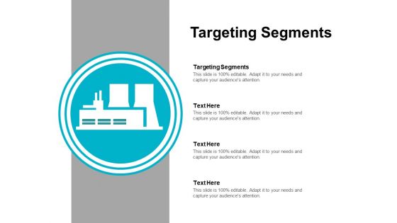 Targeting Segments Ppt PowerPoint Presentation Ideas Infographics Cpb