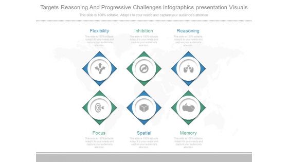 Targets Reasoning And Progressive Challenges Infographics Presentation Visuals Targets Reasoning And Progressive Challenges Infographics Presentation Visuals