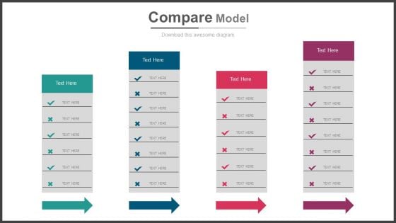 Task Completion Checklist Chart Powerpoint Slides