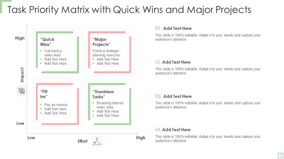 Task Priority Matrix Ppt PowerPoint Presentation Complete With Slides Slide07
