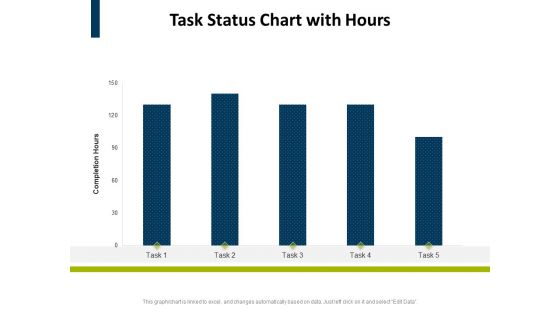 Task Status Chart With Hours Ppt PowerPoint Presentation File Graphics Tutorials PDF