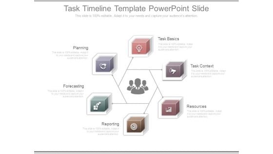 Task Timeline Template Powerpoint Slide