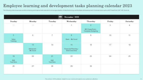Tasks Planning Calendar Ppt PowerPoint Presentation Complete Deck With Slides