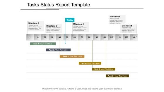 Tasks Status Report Template Ppt PowerPoint Presentation Infographics Infographic Template