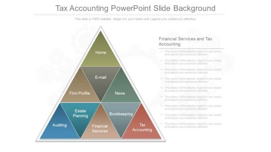 Tax Accounting Powerpoint Slide Background