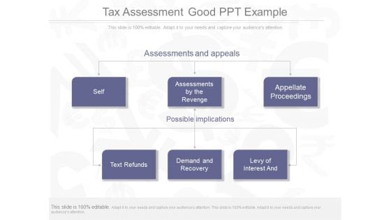 Tax Assessment Good Ppt Example