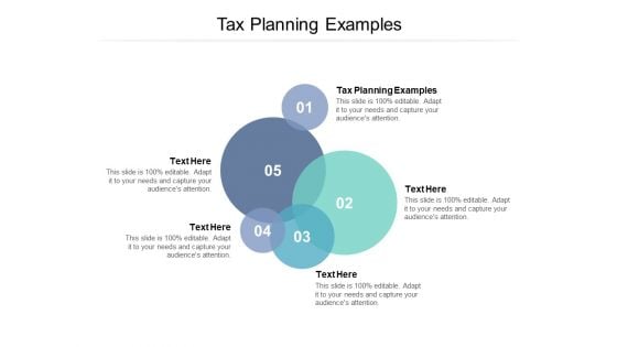 Tax Planning Examples Ppt PowerPoint Presentation Outline Example File Cpb