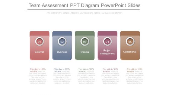 Team Assessment Ppt Diagram Powerpoint Slides