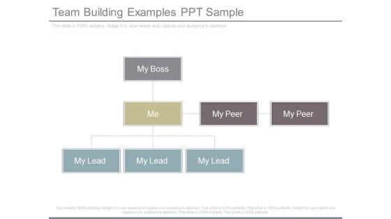 Team Building Examples Ppt Sample