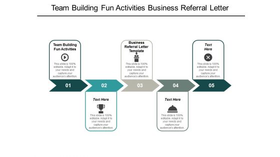 team building fun activities business referral letter template ppt powerpoint presentation icon good