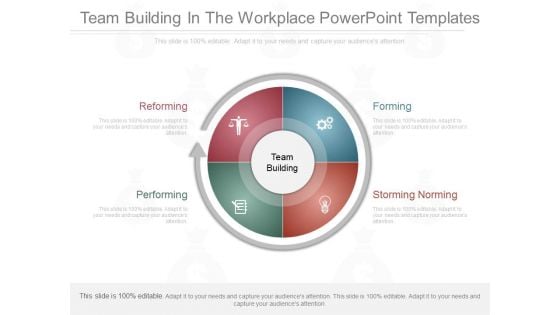 Team Building In The Workplace Powerpoint Templates