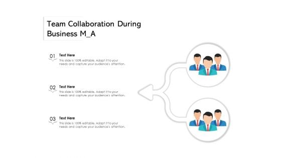 Team Collaboration During Business M A Ppt PowerPoint Presentation Gallery Brochure PDF