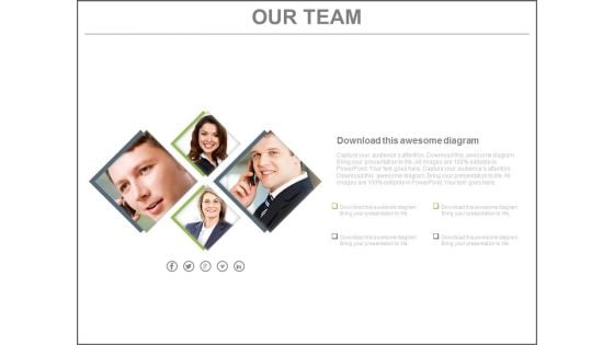 Team Collaboration In Workplace Powerpoint Slides