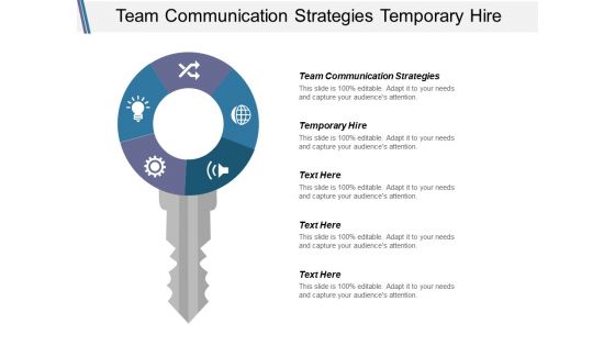 Team Communication Strategies Temporary Hire Ppt PowerPoint Presentation Model Graphic Images