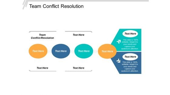 Team Conflict Resolution Ppt PowerPoint Presentation Model Ideas Cpb